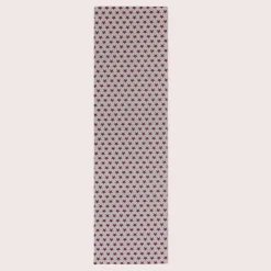 SCHÖNER LEBEN. Tischläufer Sterne beidseitig weiß rot 40x160cm