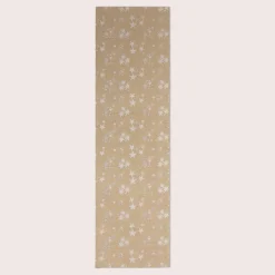 SCHÖNER LEBEN. Tischläufer Sterne beidseitig gold beige 40x160cm