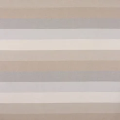 SCHÖNER LEBEN. Tischläufer Streifen 9,5cm creme beige braun grau 40x160cm
