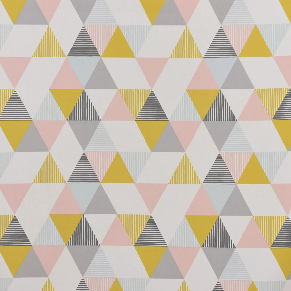 SCHÖNER LEBEN. Tischläufer STUDIO G Brio Dreiecke Sorbet rosa senf blau grau 40x160cm