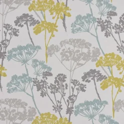 SCHÖNER LEBEN. Tischläufer STUDIO G Blumen Gräser Mineral blau grün grau 40x160cm