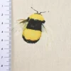 SCHÖNER LEBEN. Tischläufer STUDIO G Digitaldruck Bienen taupe gelb 40x160cm