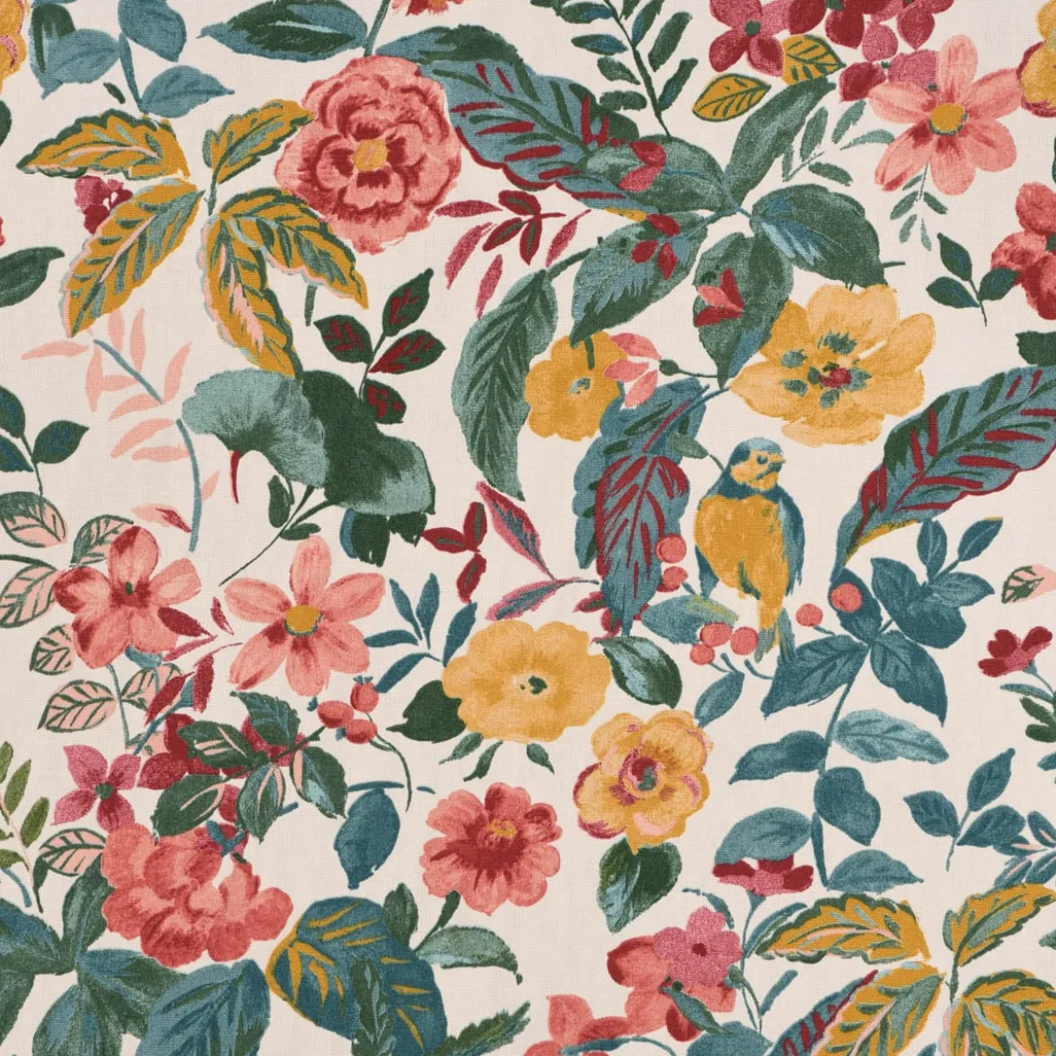 SCHÖNER LEBEN. Tischläufer STUDIO G Panama Posy Blush bunt 40x160cm