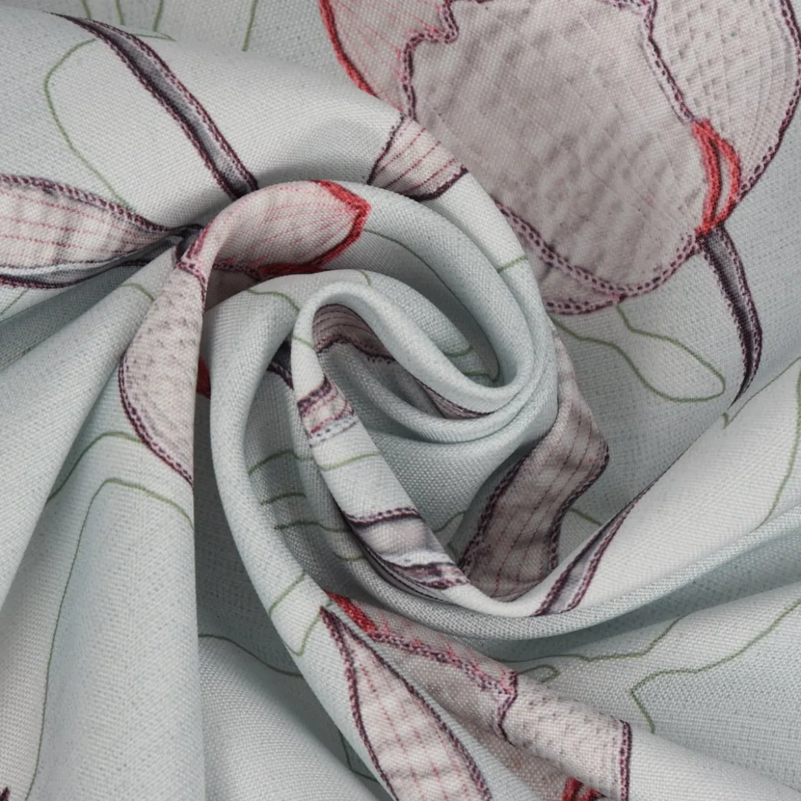 SCHÖNER LEBEN. Tischläufer Tulpen mint 40x160cm