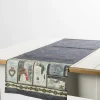 Schöner Leben Tischläufer Weihnachten Bordüre blau 40x140cm