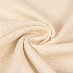 SCHÖNER LEBEN. Vorhang Deluxe Viskose Leinen uni ecru 245cm oder Wunschlänge