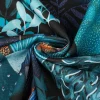 SCHÖNER LEBEN. Vorhang Fantasia Bäume Kakteen Pflanzen blau pink orange 245cm oder Wunschlänge