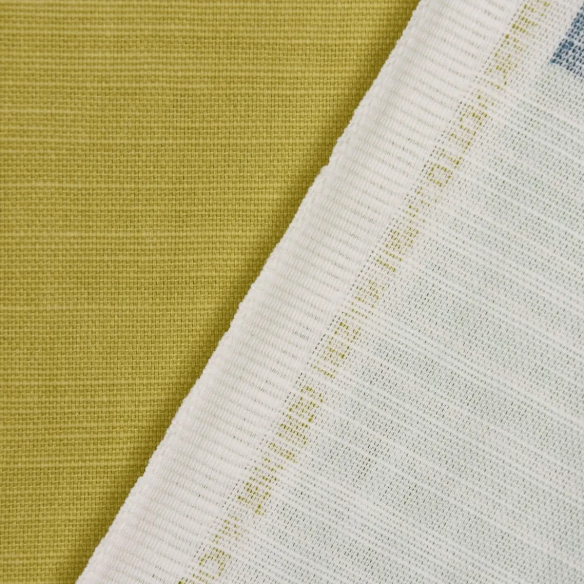 SCHÖNER LEBEN. Vorhang geometrisch Retro Sechseck blau grün weiß 245cm oder Wunschlänge