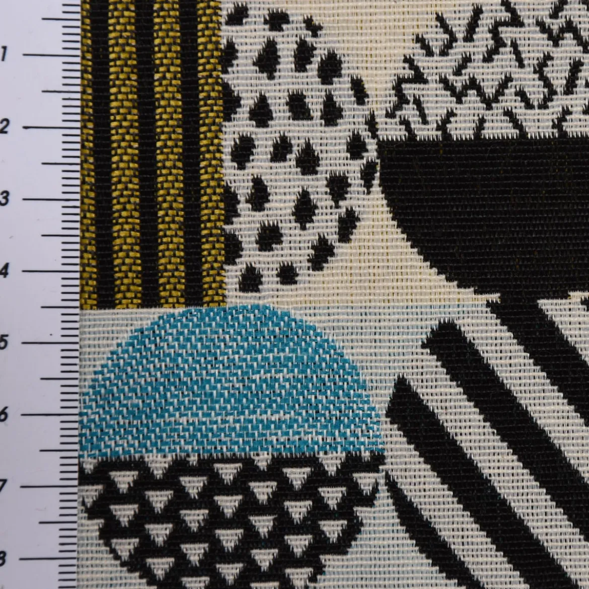 SCHÖNER LEBEN. Vorhang geometrisch Kreise weiß schwarz bunt 245cm oder Wunschlänge