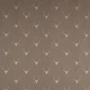 SCHÖNER LEBEN. Vorhang Jacquard Hirschkopf mit Geweih braun beige 245cm oder Wunschlänge