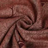 SCHÖNER LEBEN. Vorhang Jacquard Hirschkopf mit Geweih rotbraun dunkelrot 245cm oder Wunschlänge