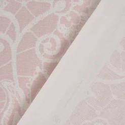 SCHÖNER LEBEN. Vorhang Lace florale Spitze rosa 245cm oder Wunschlänge