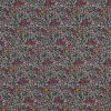 SCHÖNER LEBEN. Vorhang Leinenlook Blossom Dream Blüten blau pink gelb 245cm oder Wunschlänge