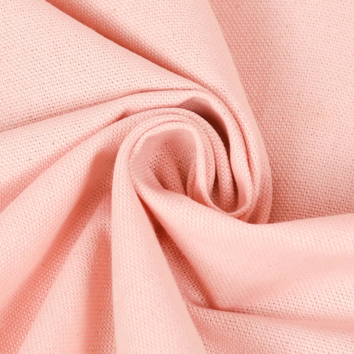 SCHÖNER LEBEN. Vorhang Leinenlook uni rosa 245cm oder Wunschlänge