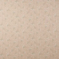 SCHÖNER LEBEN. Vorhang Leinenlook Florist Elegant Schleierkraut natur weiß 245cm oder Wunschlänge