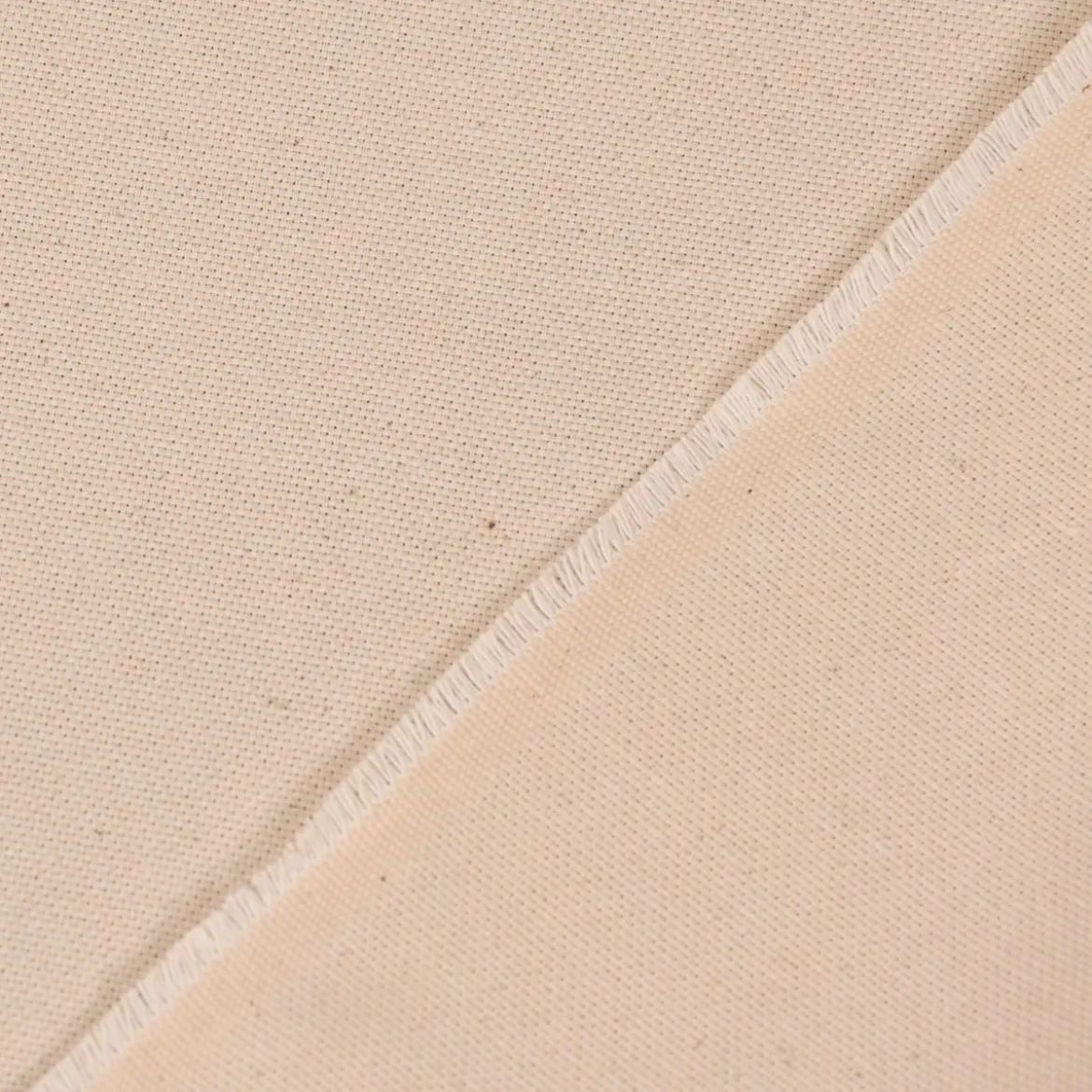 SCHÖNER LEBEN. Vorhang Leinenlook uni creme 245cm oder Wunschlänge