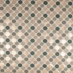 SCHÖNER LEBEN. Vorhang Leinenlook Blätter Blattskelett natur grün goldmetallic 245cm oder Wunschlänge