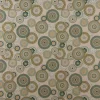 SCHÖNER LEBEN. Vorhang Mandalas natur grün 245cm oder Wunschlänge