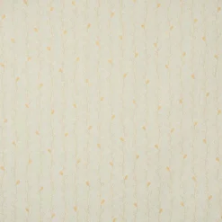 SCHÖNER LEBEN. Vorhang Metallic Blätterraken mint goldfarbig 245cm oder Wunschlänge