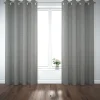 SCHÖNER LEBEN. Vorhang Square Würfelstruktur uni schwarz grau 245cm oder Wunschlänge