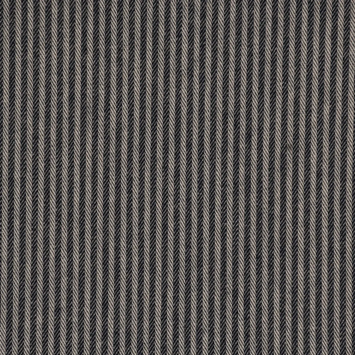SCHÖNER LEBEN. Vorhang Streifen 3mm beige blau 245cm oder Wunschlänge