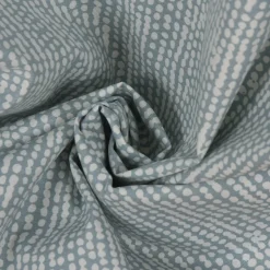 SCHÖNER LEBEN. Vorhang STUDIO G Rainfall Regentropfen mineral blau weiß 245cm oder Wunschlänge