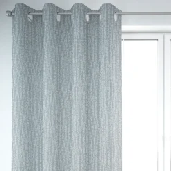 SCHÖNER LEBEN. Vorhang STUDIO G Rainfall Regentropfen mineral blau weiß 245cm oder Wunschlänge