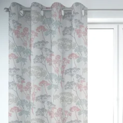 SCHÖNER LEBEN. Vorhang STUDIO G Blumen Gräser pastell mint rosa grau 245cm oder Wunschlänge