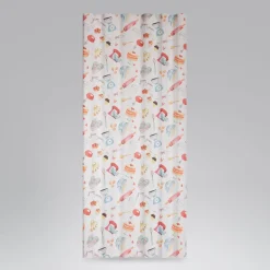 SCHÖNER LEBEN. Vorhang STUDIO G Digitaldruck Bakery Backen ecru multi 245cm oder Wunschlänge