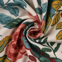 SCHÖNER LEBEN. Vorhang STUDIO G Panama Posy Blush bunt 245cm oder Wunschlänge