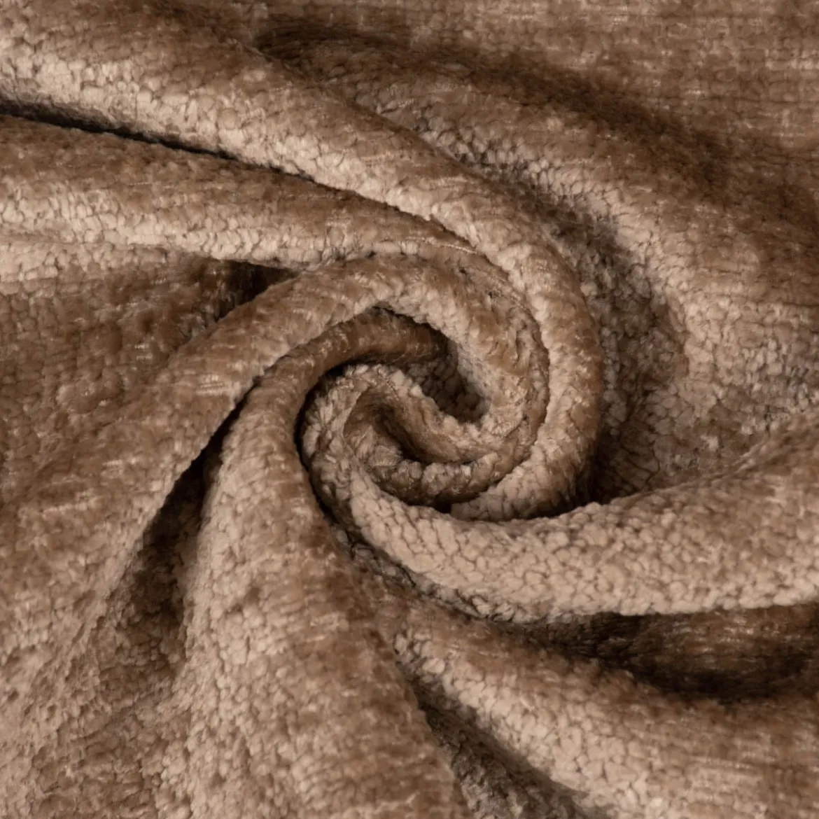 SCHÖNER LEBEN. Vorhang Thermovorhang Akustik Soft Teddy Deluxe beige 245cm oder Wunschlänge