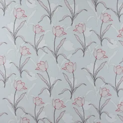 SCHÖNER LEBEN. Vorhang Tulpen mint 245cm oder Wunschlänge