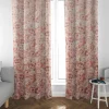 SCHÖNER LEBEN. Vorhang Velvet Deluxe Romantic Peony Dream Pfingstrosen rosa 245cm oder Wunschlänge