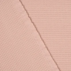 SCHÖNER LEBEN. Vorhang Waffelrelief Kästchenstruktur uni altrosa 245cm oder Wunschlänge