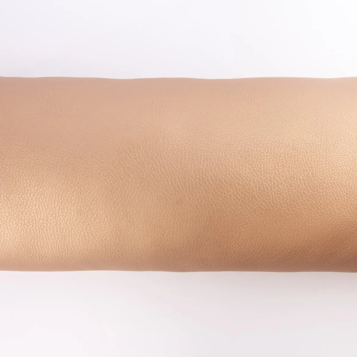 SCHÖNER LEBEN. Zugluftstopper Kunstleder Kaiman uni metallic messing verschiedene Größen