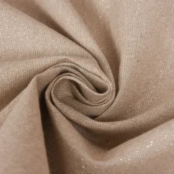 SCHÖNER LEBEN. Zugluftstopper Leinenlook Lurexeffekte Glamour uni natur goldfarbig verschiedene Größen