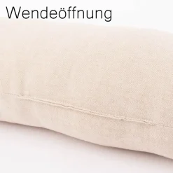 SCHÖNER LEBEN. Zugluftstopper Kunstleder Dust uni hellbraun verschiedene Größen