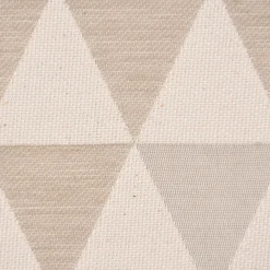 SCHÖNER LEBEN. Zugluftstopper Triangel Retro Scandi sand hellbeige verschiedene Größen