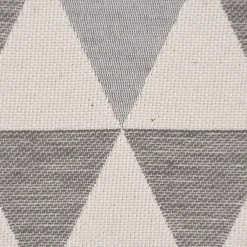 SCHÖNER LEBEN. Zugluftstopper Triangel Retro Scandi grau hellbeige verschiedene Größen