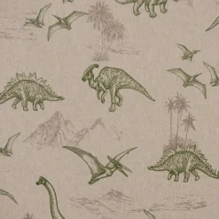 SCHÖNER LEBEN. Zugluftstopper Halbpanama Dinosaurier natur grün verschiedene Größen