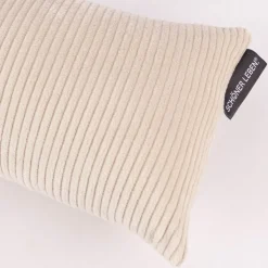 SCHÖNER LEBEN. Zugluftstopper Cord Baumwolle grob helles beige verschiedene Größen von SCHÖNER LEBEN.