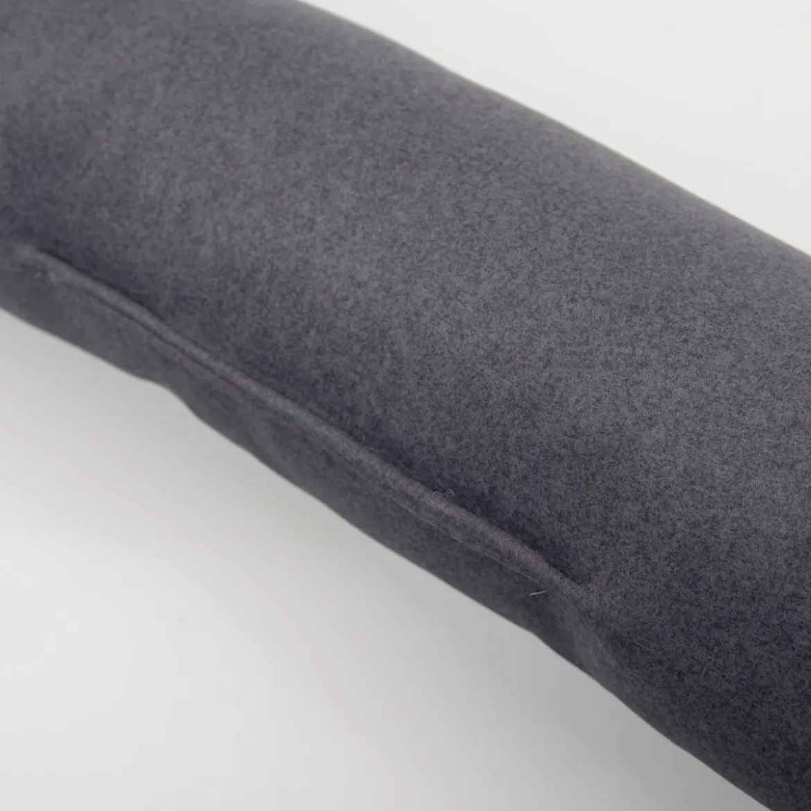 SCHÖNER LEBEN. Zugluftstopper Thermo kuschelweich uni in Anthrazit für Fenster und Türen, waschbar, verschiedene Größen