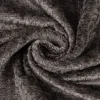 SCHÖNER LEBEN. Zugluftstopper Soft Teddy Deluxe grau verschiedene Größen von SCHÖNER LEBEN.