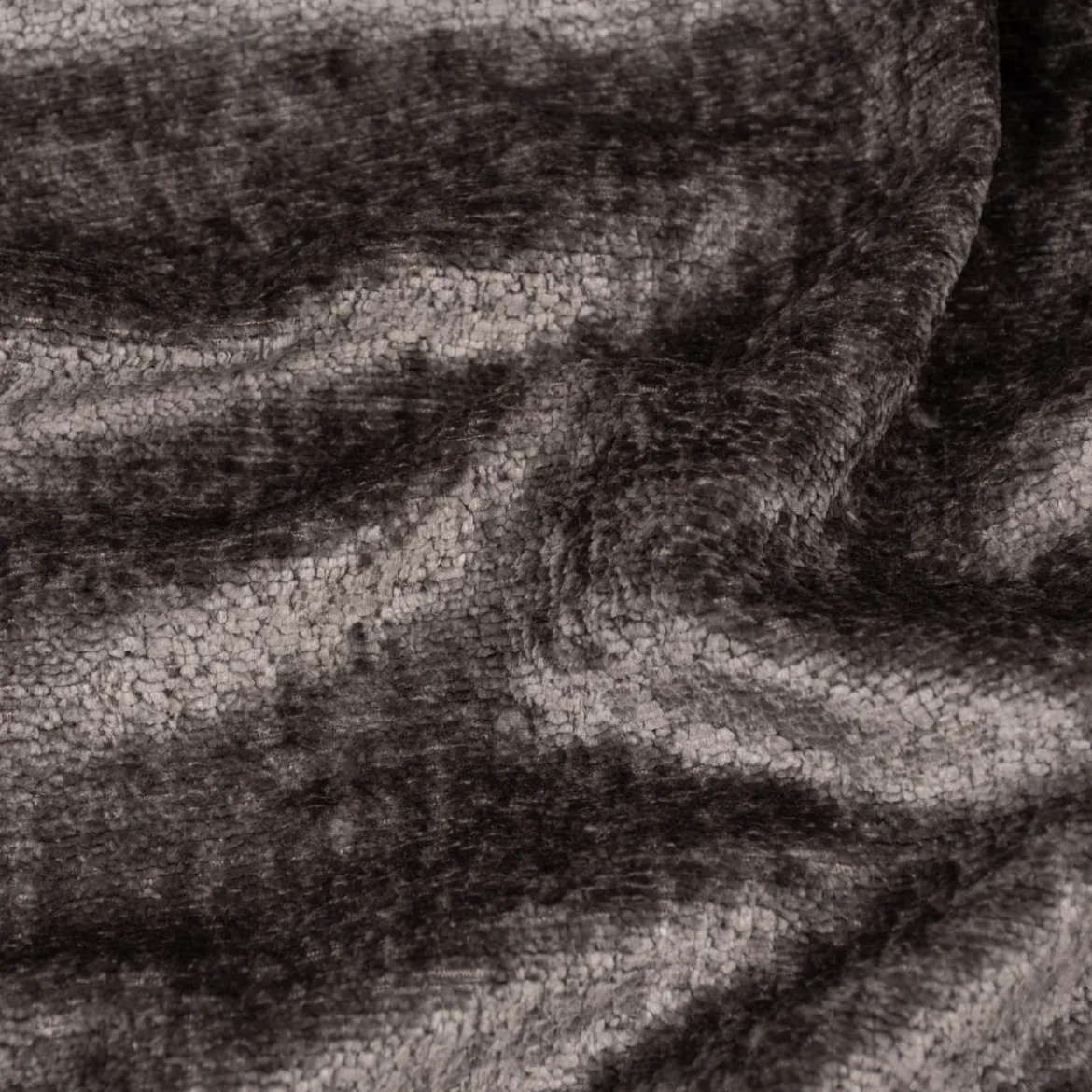 SCHÖNER LEBEN. Zugluftstopper Soft Teddy Deluxe grau verschiedene Größen von SCHÖNER LEBEN.