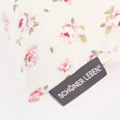 SCHÖNER LEBEN. Zugluftstopper Classic Little Rose Rosenblüten ecru rosa in verschiedenen Größen