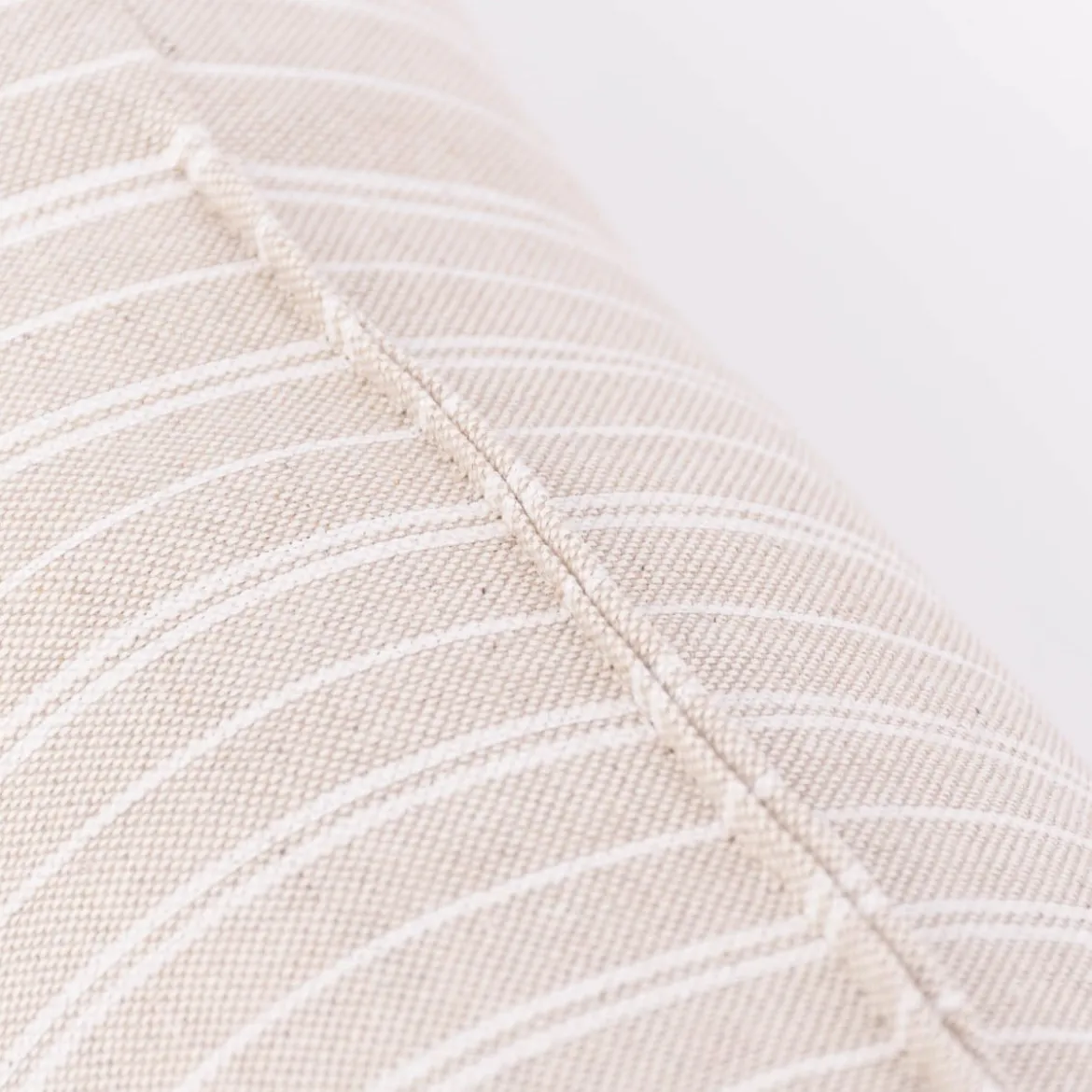 SCHÖNER LEBEN. Zugluftstopper Basic Stripe natur weiß in verschiedenen Größen