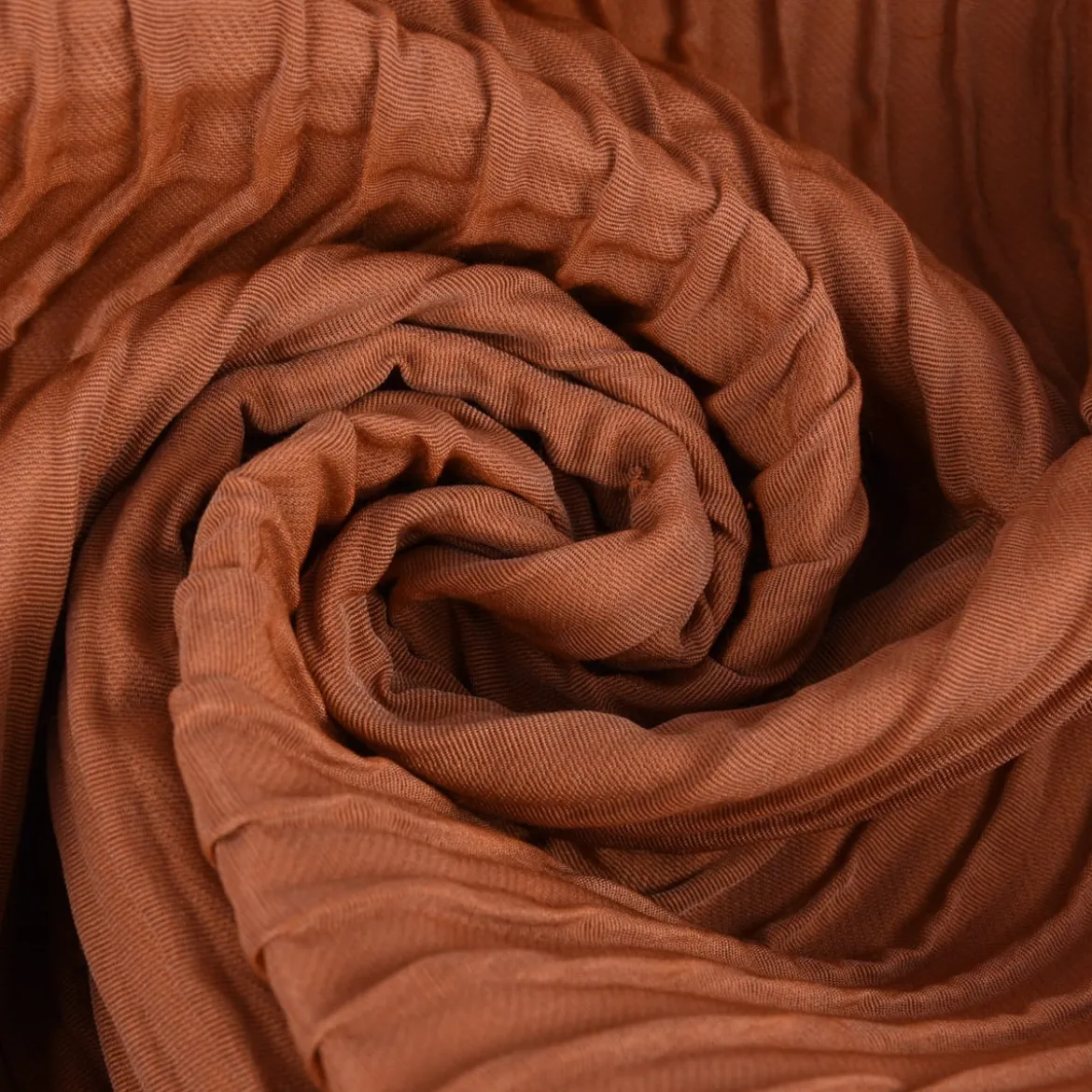 Schöner Wohnen Dekostoff Doppelgewebe Reliefeffekt Run Linien terracotta 126cm Breite