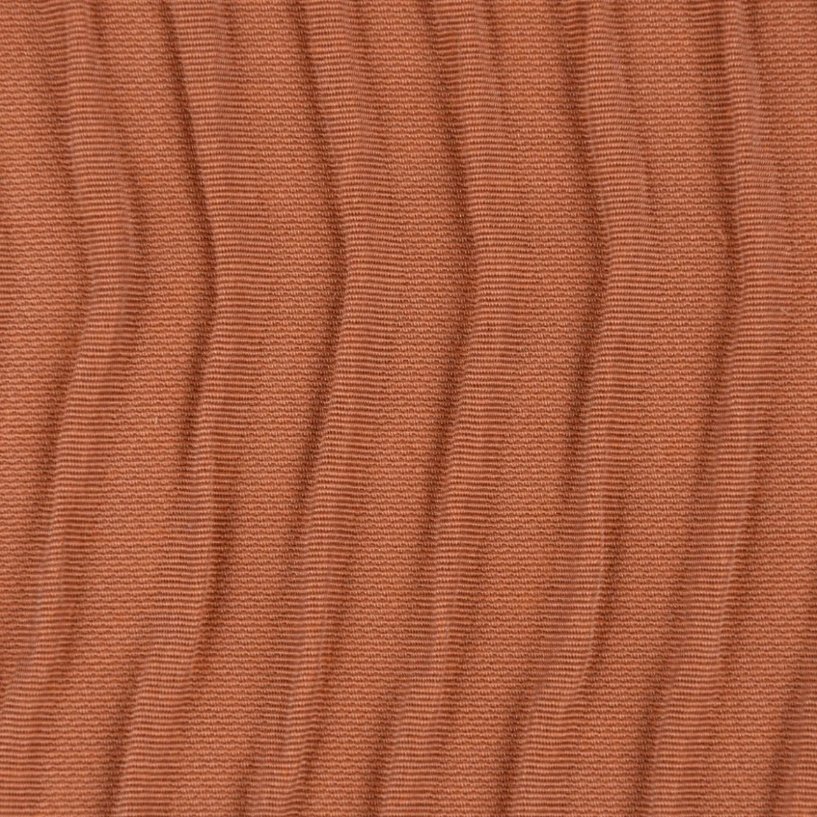 Schöner Wohnen Dekostoff Doppelgewebe Reliefeffekt Run Linien terracotta 126cm Breite