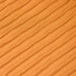 Schöner Wohnen Dekostoff Doppelgewebe Reliefeffekt Run Linien ocker gelbgold 126cm Breite
