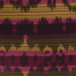 Schöner Wohnen Dekostoff Ikat Ornamente beere grün 140cm Breite
